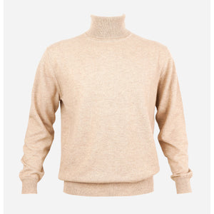 MENS CLASSIC ROLL NECK SWEATER