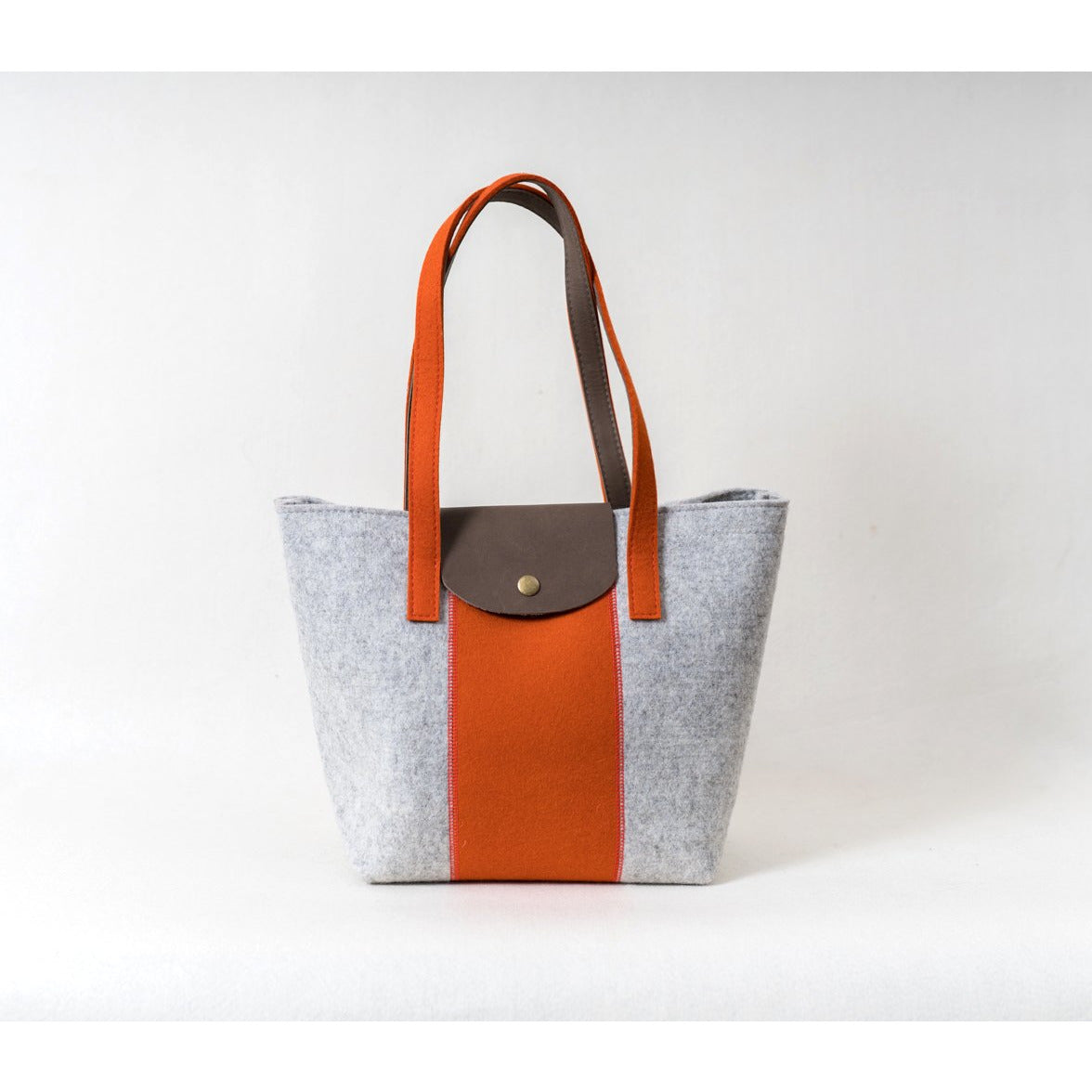 Wool geometric tote bag – American Layers