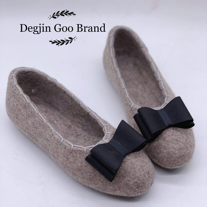 Degjin Goo Brand 100% Wool Felt Shoes for Women