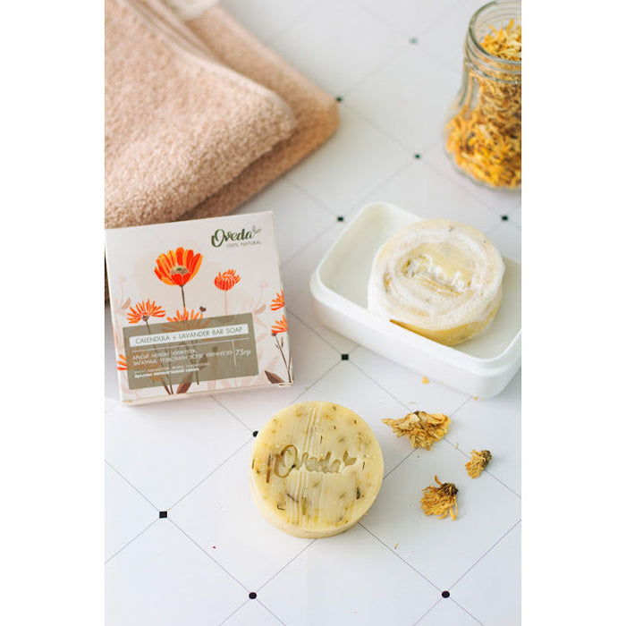 Moisturizing Gentle Cleansing Soap with Calendula and Lavender