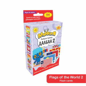 World Countries Flags II Flash Cards